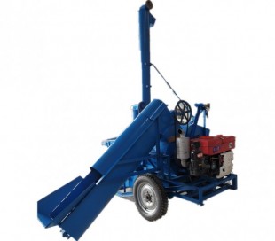 12T/H Diesel engine corn threshing Machine